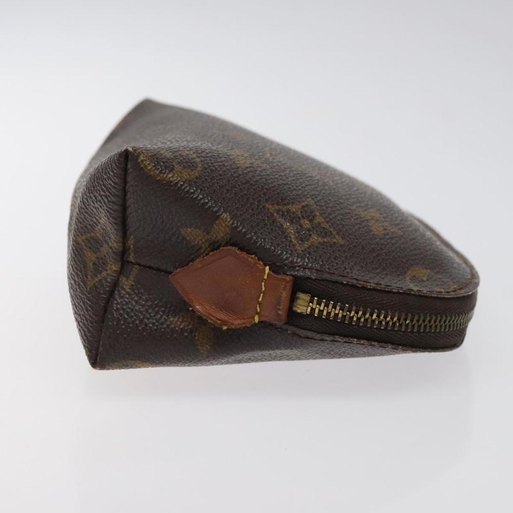 LOUIS VUITTON Monogram Pochette Cosmetic PM Cosmetic Pouch M47515 LV Auth fm4619 - Picture 3 of 16